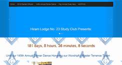 Desktop Screenshot of hiram23.org